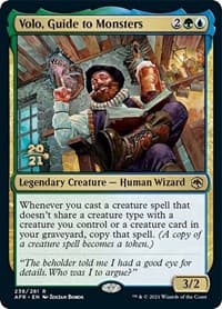 Volo, Guide to Monsters from Prerelease Cards