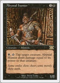 Abyssal Hunter from Classic Sixth Edition
