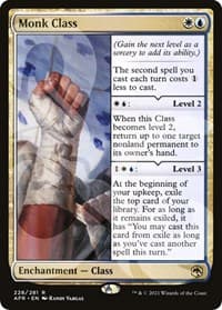 Monk Class from AFR Ampersand Promos