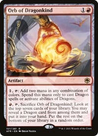 Orb of Dragonkind from AFR Ampersand Promos