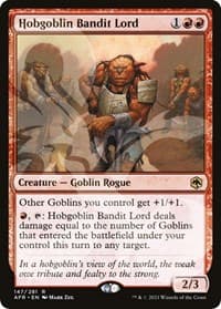 Hobgoblin Bandit Lord from AFR Ampersand Promos