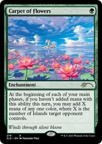 Carpet of Flowers from Secret Lair Drop Series