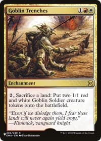 Goblin Trenches from The List Reprints