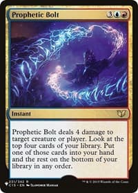 Prophetic Bolt from The List Reprints
