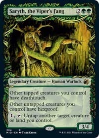 Saryth, the Viper's Fang (Showcase) from Innistrad: Midnight Hunt