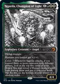 Sigarda, Champion of Light (Showcase) from Innistrad: Midnight Hunt