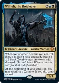 Wilhelt, the Rotcleaver from Commander: Innistrad: Midnight Hunt