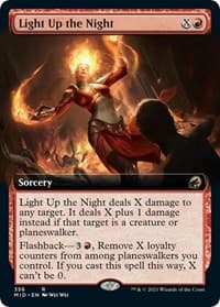 Light Up the Night (Extended Art) from Innistrad: Midnight Hunt
