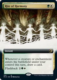 Rite of Harmony (Extended Art) from Innistrad: Midnight Hunt