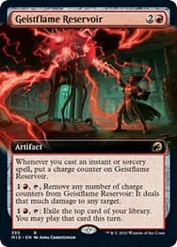 Geistflame Reservoir (Extended Art) from Innistrad: Midnight Hunt