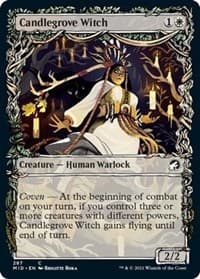Candlegrove Witch (Showcase) from Innistrad: Midnight Hunt