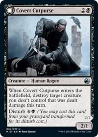 Covert Cutpurse from Innistrad: Midnight Hunt
