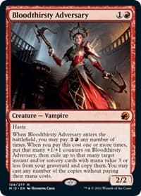 Bloodthirsty Adversary from Innistrad: Midnight Hunt