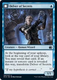 Delver of Secrets from Innistrad: Midnight Hunt