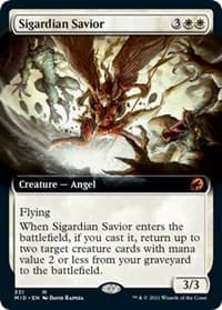 Sigardian Savior (Extended Art) from Innistrad: Midnight Hunt