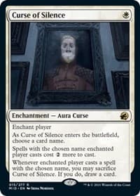 Curse of Silence from Innistrad: Midnight Hunt