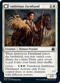 Ambitious Farmhand from Innistrad: Midnight Hunt