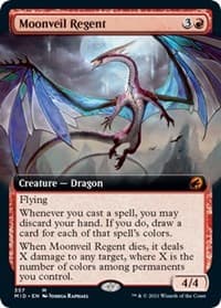 Moonveil Regent (Extended Art) from Innistrad: Midnight Hunt