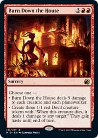 Burn Down the House from Innistrad: Midnight Hunt