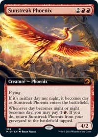 Sunstreak Phoenix (Extended Art) from Innistrad: Midnight Hunt