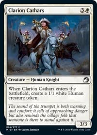Clarion Cathars from Innistrad: Midnight Hunt
