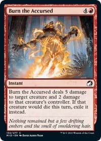 Burn the Accursed from Innistrad: Midnight Hunt