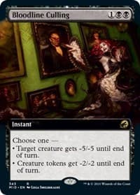 Bloodline Culling (Extended Art) from Innistrad: Midnight Hunt