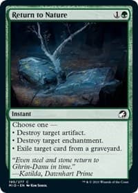 Return to Nature from Innistrad: Midnight Hunt
