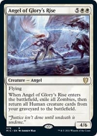 Angel of Glory's Rise from Commander: Innistrad: Midnight Hunt