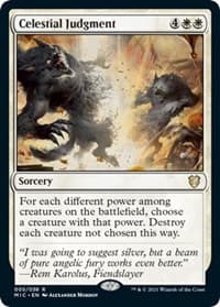 Celestial Judgment from Commander: Innistrad: Midnight Hunt