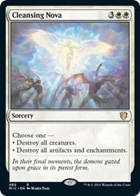 Cleansing Nova from Commander: Innistrad: Midnight Hunt