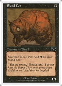 Blood Pet from Classic Sixth Edition