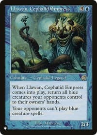 Llawan, Cephalid Empress from The List Reprints