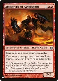 Archetype of Aggression from The List Reprints