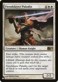 Fiendslayer Paladin from The List Reprints