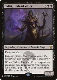 Sidisi, Undead Vizier from The List Reprints
