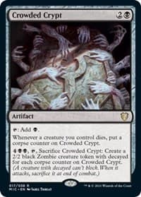 Crowded Crypt from Commander: Innistrad: Midnight Hunt