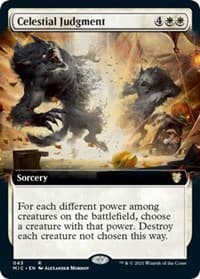 Celestial Judgment (Extended Art) from Commander: Innistrad: Midnight Hunt