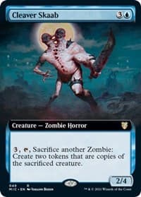 Cleaver Skaab (Extended Art) from Commander: Innistrad: Midnight Hunt