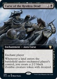 Curse of the Restless Dead (Extended Art) from Commander: Innistrad: Midnight Hunt