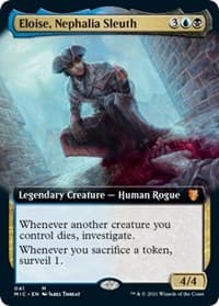 Eloise, Nephalia Sleuth (Extended Art) from Commander: Innistrad: Midnight Hunt