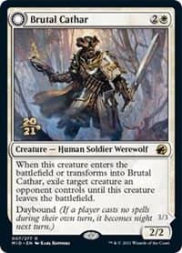 Brutal Cathar from Prerelease Cards