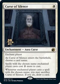 Curse of Silence from Prerelease Cards