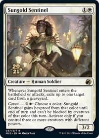 Sungold Sentinel from Prerelease Cards