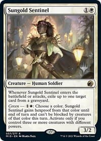 Sungold Sentinel from Promo Pack: Innistrad: Midnight Hunt
