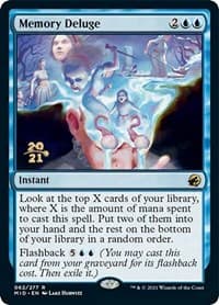 Memory Deluge from Prerelease Cards