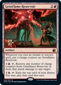 Geistflame Reservoir from Prerelease Cards