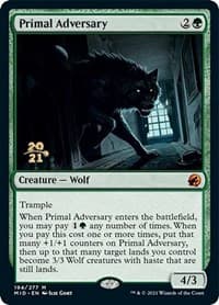 Primal Adversary from Prerelease Cards