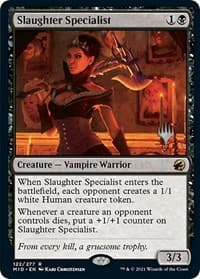 Slaughter Specialist from Promo Pack: Innistrad: Midnight Hunt