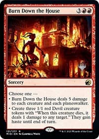 Burn Down the House from Promo Pack: Innistrad: Midnight Hunt